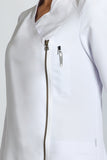 Chaqueta sra. blanca cremallera dorada Ref. 8828570